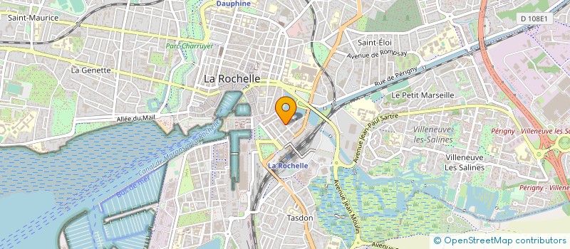 localisation de l'entreprise MADAME ELISE HOULBERT  LA ROCHELLE