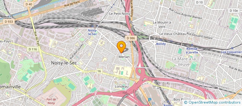 localisation de l'entreprise MADAME ELISE JACQUES à NOISY-LE-SEC