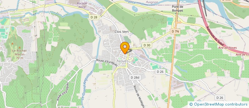 localisation de l'entreprise MADAME ELISE JEAN  NOVES