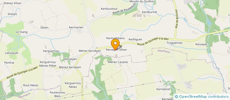 localisation de l'entreprise MADAME ELISE JEANCOLAS  PLOGASTEL-SAINT-GERMAIN