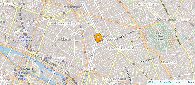 localisation de l'entreprise MADAME ELISE KAMM  PARIS