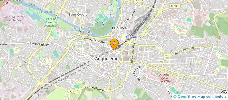 localisation de l'entreprise MADAME ELISE KEROB à ANGOULEME
