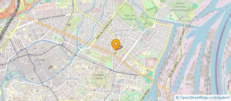 localisation de l'entreprise MADAME ELISE KHUON à STRASBOURG