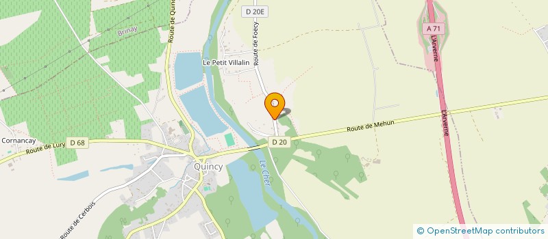 localisation de l'entreprise MADAME ELISE KORCABA  PREUILLY