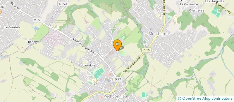 localisation de l'entreprise MADAME ELISE LAFRAGUETA  PECHBONNIEU