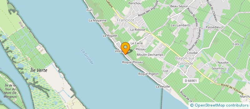 localisation de l'entreprise MADAME ELISE LAMOTTE  GAURIAC