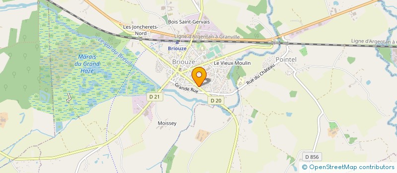localisation de l'entreprise MADAME ELISE LANDAIS à BRIOUZE