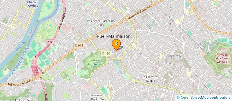 localisation de l'entreprise MADAME ELISE LAUME à RUEIL-MALMAISON