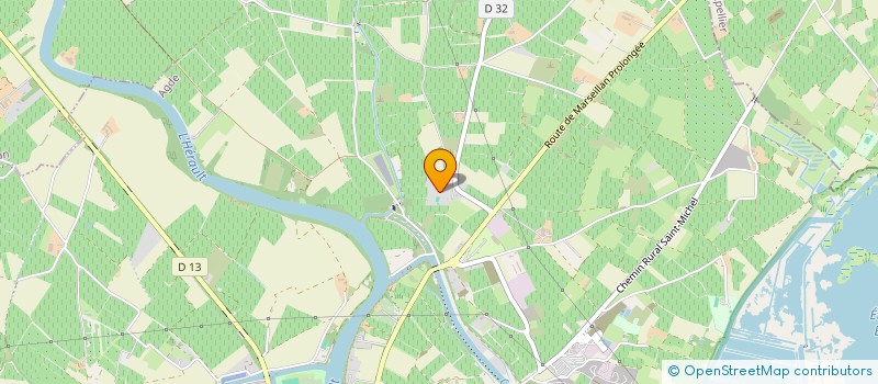 localisation de l'entreprise MADAME ELISE LE BRUN  AGDE