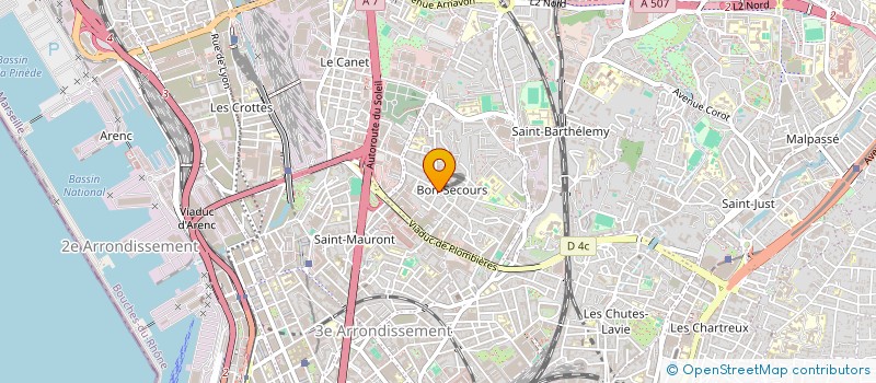 localisation de l'entreprise MADAME ELISE LE GOUX à MARSEILLE