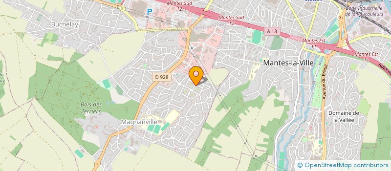 localisation de l'entreprise MADAME ELISE LE MOING  MAGNANVILLE