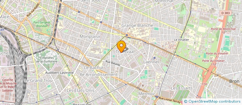 localisation de l'entreprise MADAME ELISE LECLERC  LYON