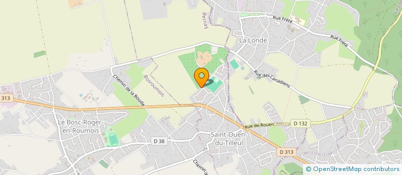 localisation de l'entreprise MADAME ELISE LECOINTRE  SAINT-OUEN-DU-TILLEUL