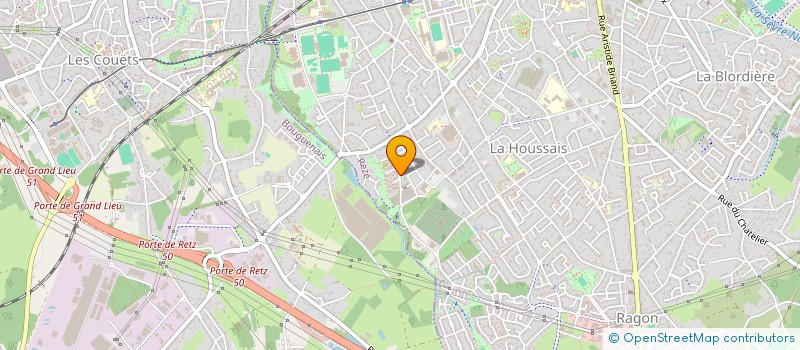 localisation de l'entreprise MADAME ELISE LELARGE  REZE