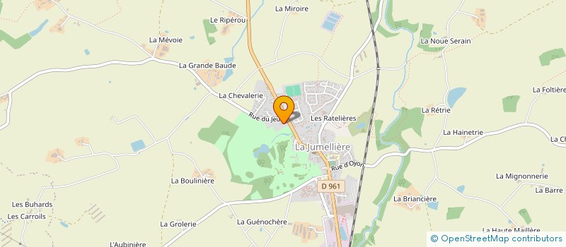 localisation de l'entreprise MADAME ELISE LELIEVRE  CHEMILLE-EN-ANJOU