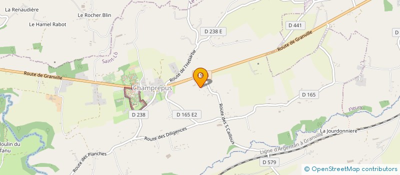 localisation de l'entreprise MADAME ELISE LEMARDELE  CHAMPREPUS