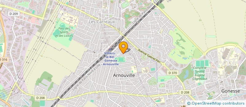 localisation de l'entreprise MADAME ELISE LEROY à ARNOUVILLE
