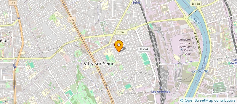 localisation de l'entreprise MADAME ELISE LOUISE GUEYNE à VITRY-SUR-SEINE