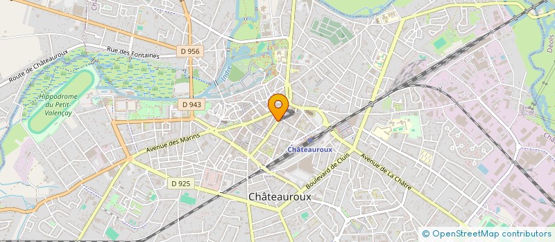 localisation de l'entreprise MADAME ELISE LUNEAU à CHATEAUROUX