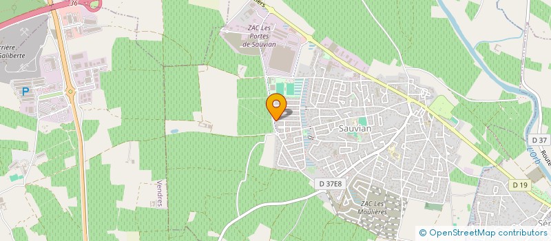 localisation de l'entreprise MADAME ELISE MANSUTTI  SAUVIAN