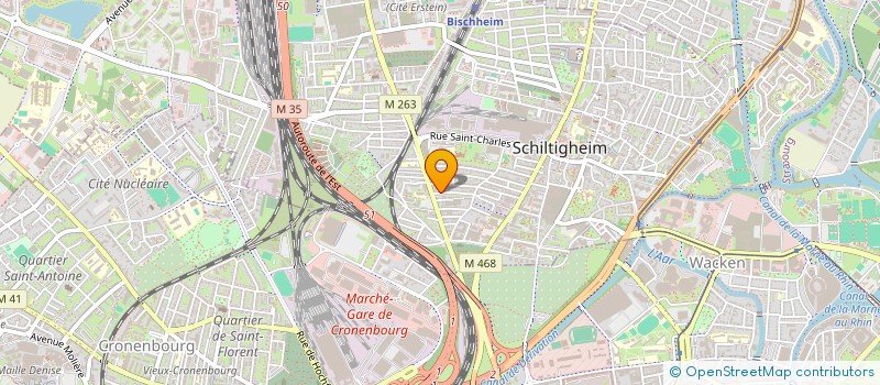 localisation de l'entreprise MADAME ELISE MARBACH  SCHILTIGHEIM