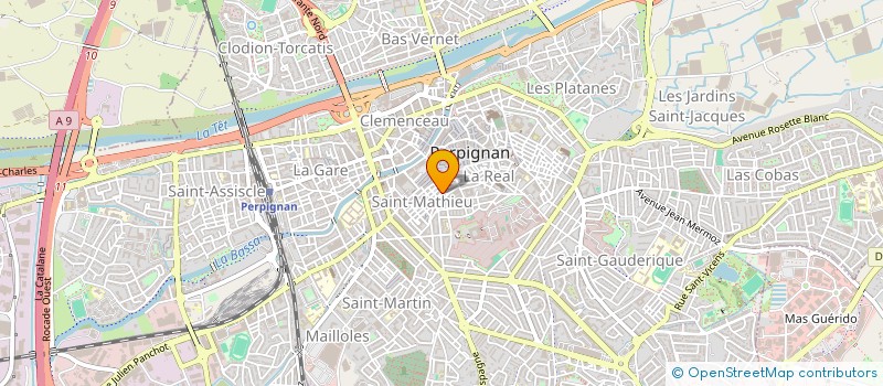 localisation de l'entreprise MADAME ELISE MARCELLAN  PERPIGNAN