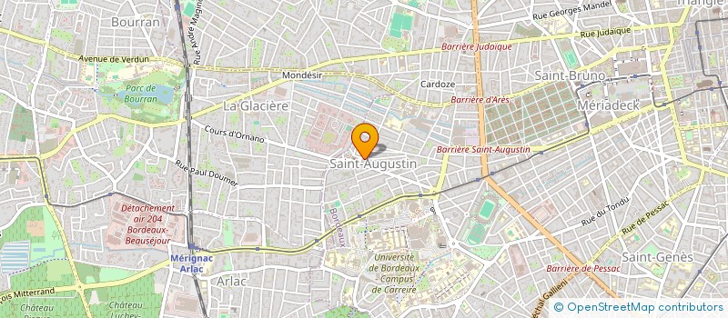 localisation de l'entreprise MADAME ELISE MARCHAL  BORDEAUX