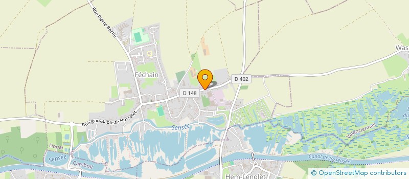 localisation de l'entreprise MADAME ELISE MARICHAL  FECHAIN