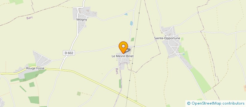 localisation de l'entreprise MADAME ELISE MARTEL  BARC