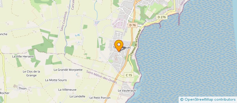 localisation de l'entreprise MADAME ELISE MELOT  CANCALE