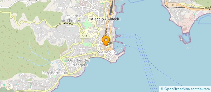 localisation de l'entreprise MADAME ELISE METZ à AJACCIO