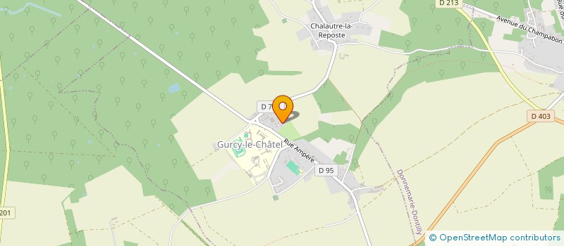 localisation de l'entreprise MADAME ELISE MONIER  GURCY-LE-CHATEL