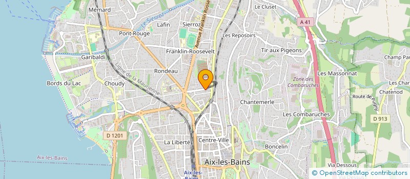 localisation de l'entreprise MADAME ELISE MONSCHEIN à AIX-LES-BAINS