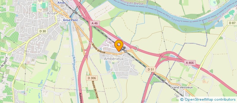 localisation de l'entreprise MADAME ELISE MONTERNOT  AMBERIEUX