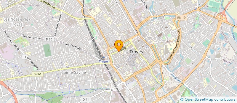 localisation de l'entreprise MADAME ELISE NHIN à TROYES