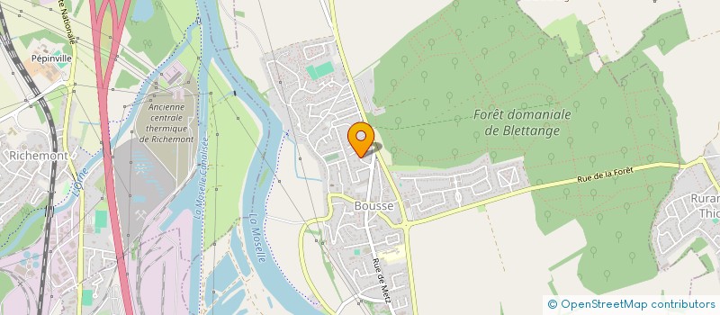 localisation de l'entreprise MADAME ELISE NICOL  BOUSSE