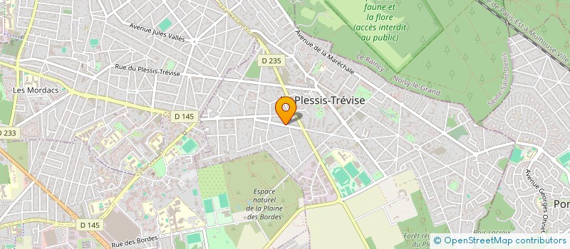 localisation de l'entreprise MADAME ELISE NOGUEIRA  LE PLESSIS-TREVISE