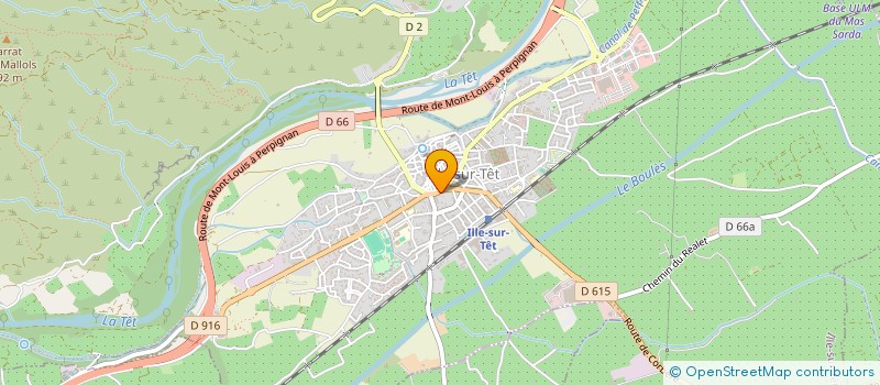 localisation de l'entreprise MADAME ELISE NOUVEAU à ILLE-SUR-TET
