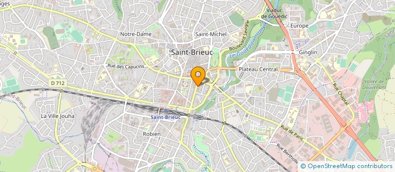 localisation de l'entreprise MADAME ELISE OLLIVIER à SAINT-BRIEUC