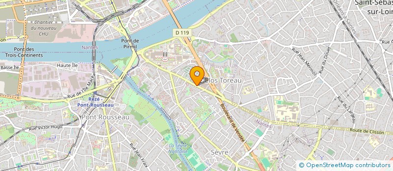 localisation de l'entreprise MADAME ELISE ONDET à NANTES