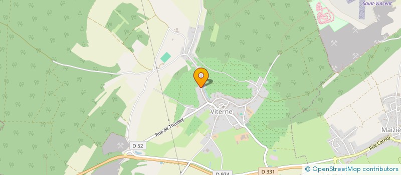 localisation de l'entreprise MADAME ELISE OUDENOT  VITERNE