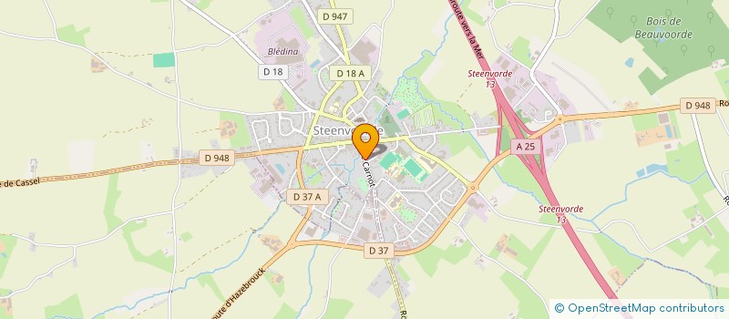 localisation de l'entreprise MADAME ELISE OUTTIER  SAINT-JANS-CAPPEL