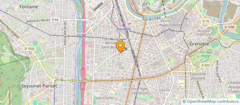 localisation de l'entreprise MADAME ELISE PALEY  GRENOBLE