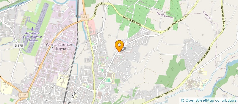 localisation de l'entreprise MADAME ELISE PAULINE MARIE COUTARD  MONTELIMAR