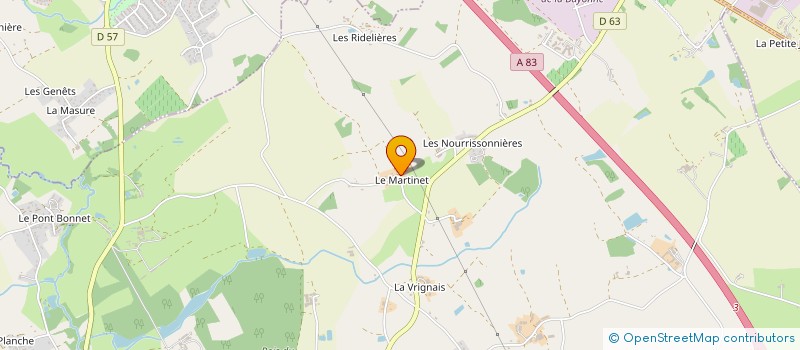 localisation de l'entreprise MADAME ELISE PERRAUD  RIAILLE