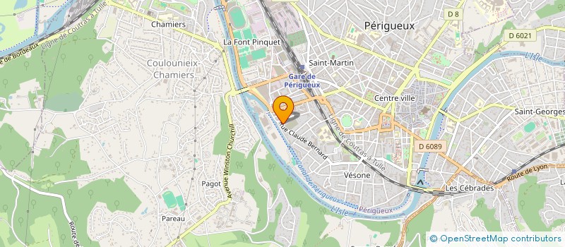 localisation de l'entreprise MADAME ELISE PERRONNO à PERIGUEUX