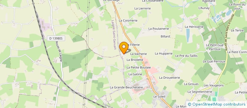 localisation de l'entreprise MADAME ELISE PETIT  SAINT OUEN EN BELIN