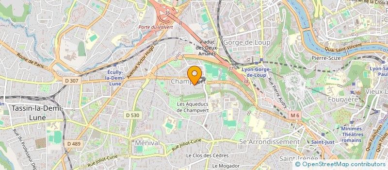 localisation de l'entreprise MADAME ELISE PHONRATH à LYON