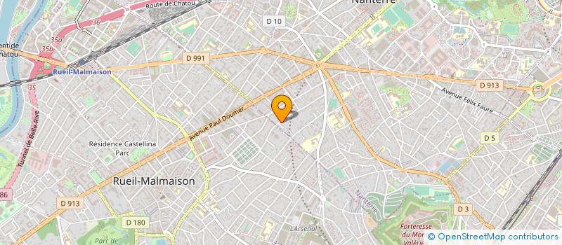 localisation de l'entreprise MADAME ELISE PIERRELEE à NANTERRE