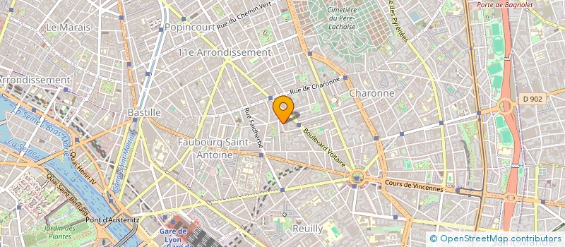 localisation de l'entreprise MADAME ELISE PINSKY  PARIS